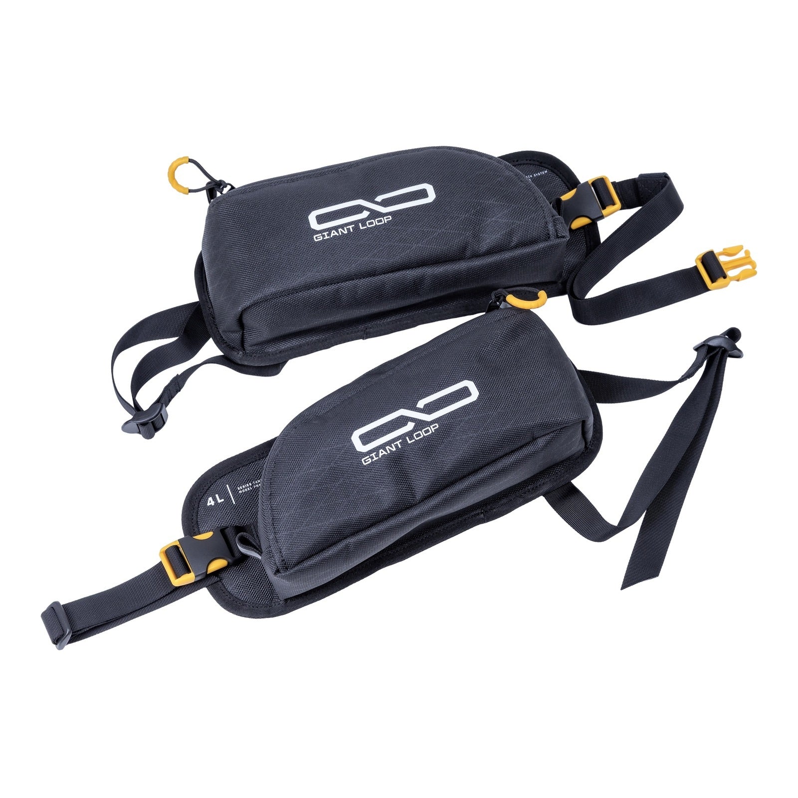 Giant Loop Pannier Pockets (Pair) ’26 - Black (4L)