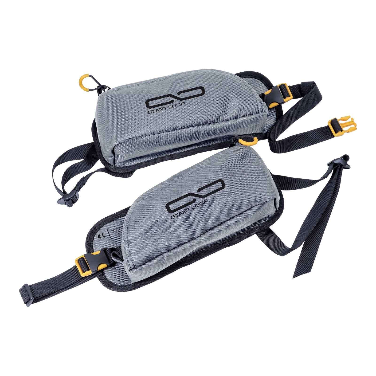 Giant Loop Pannier Pockets (Pair) ’26 - Grey (4L)
