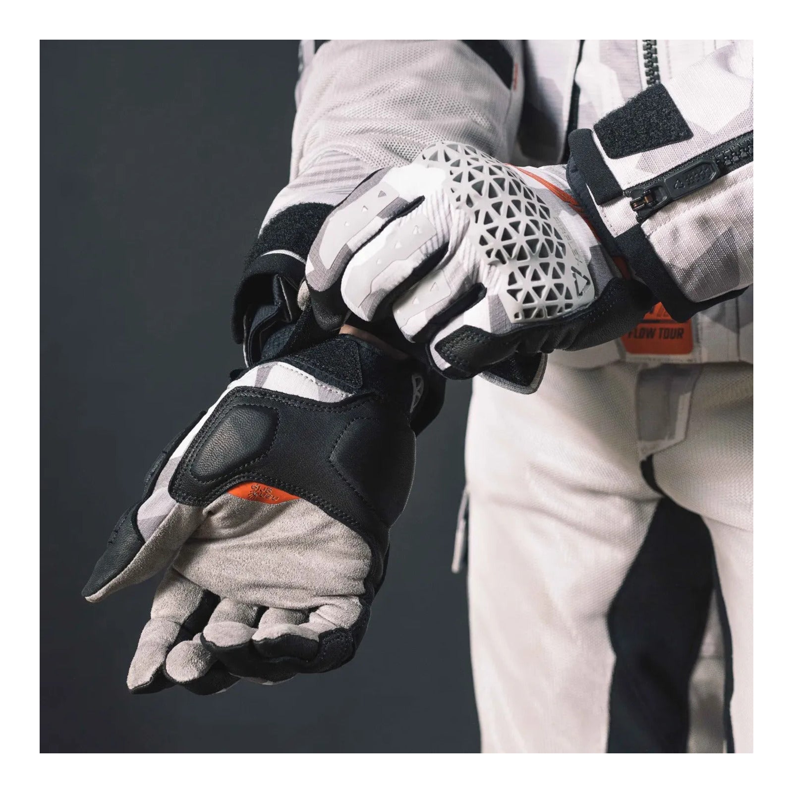 Leatt 7.5 ADV X-Flow Glove - Steel