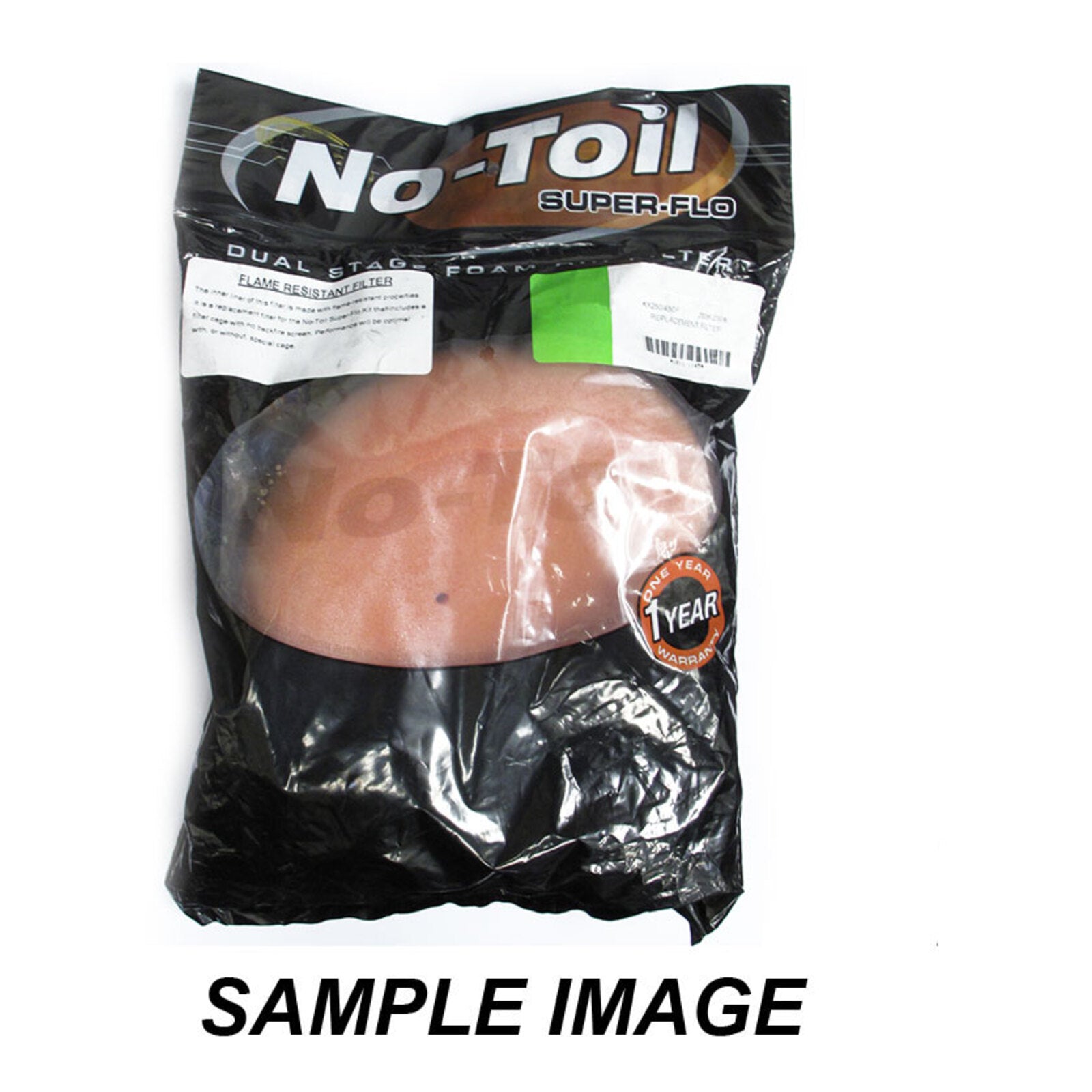 No Toil Super-Flo Air Filter Flame Resist
