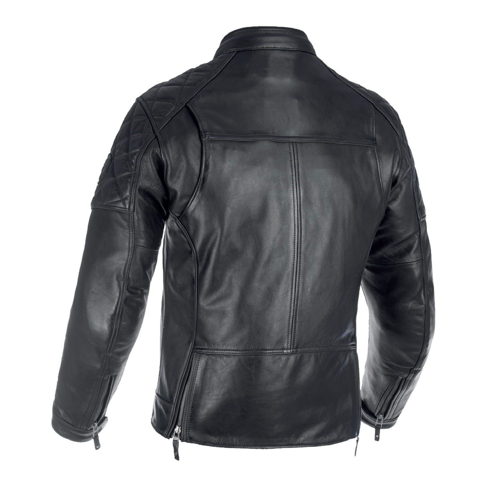 Oxford Route 73 2.0 Leather Jacket - Black