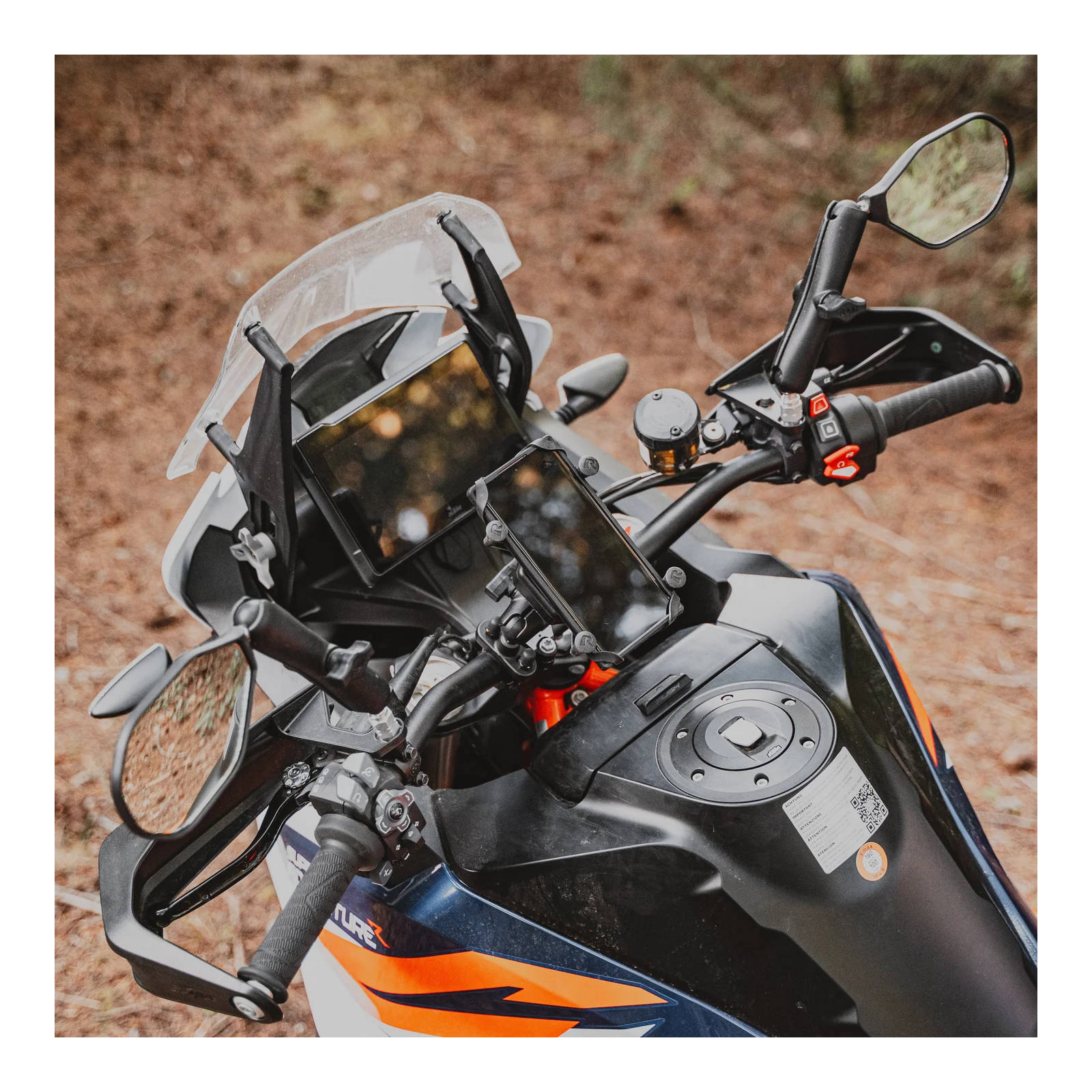 RAM Mirror Assemblies LH and RH with Balls