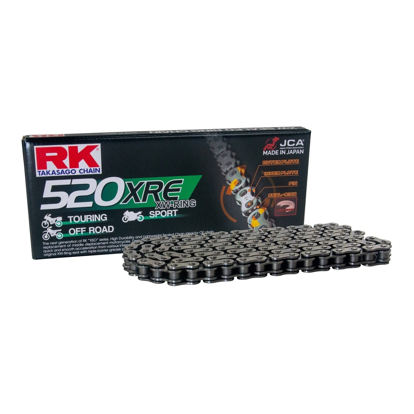 Sprocket Kit Honda XR125 / XR150L / XR190 (520) - 520XRE 11/55