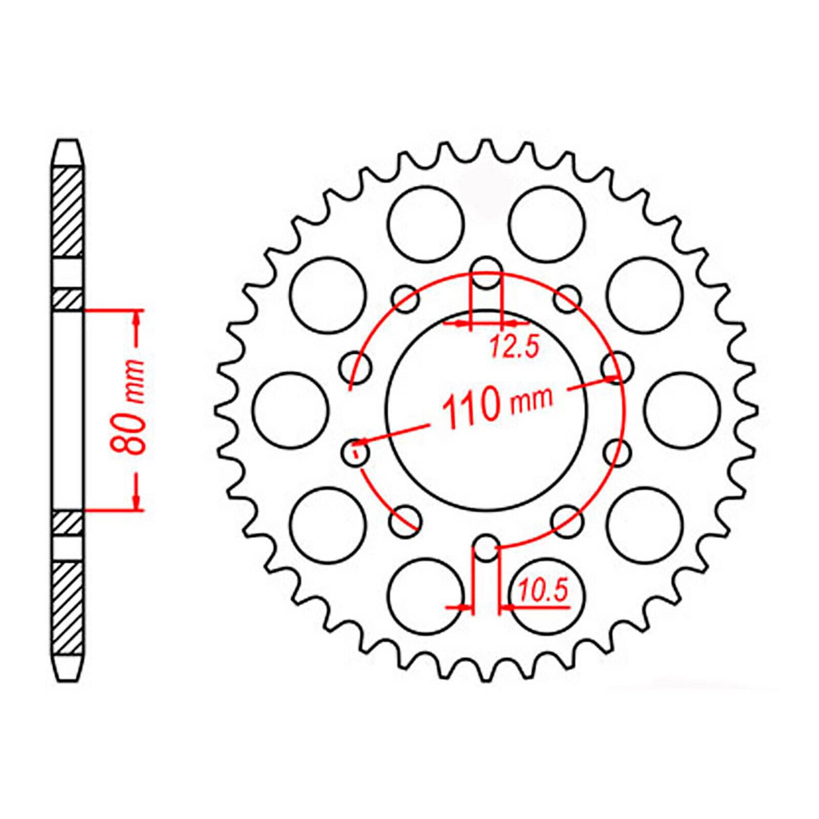 Sprocket Kit Honda CBR1000F (SC21) - 530XRE 17/43