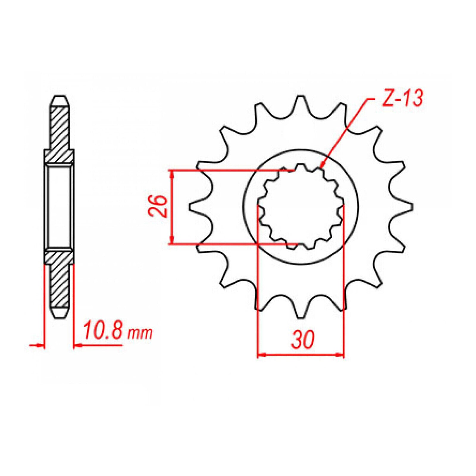 Sprocket Kit Yamaha YZF-R1 '98-'03 (recommended) - 530ZXW 16/43