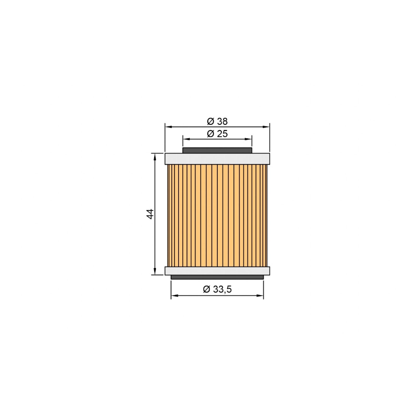 Twin Air Oil Filter Yamaha TTR / WRF / YZF 250 / 400 / 426 YFM 350/400