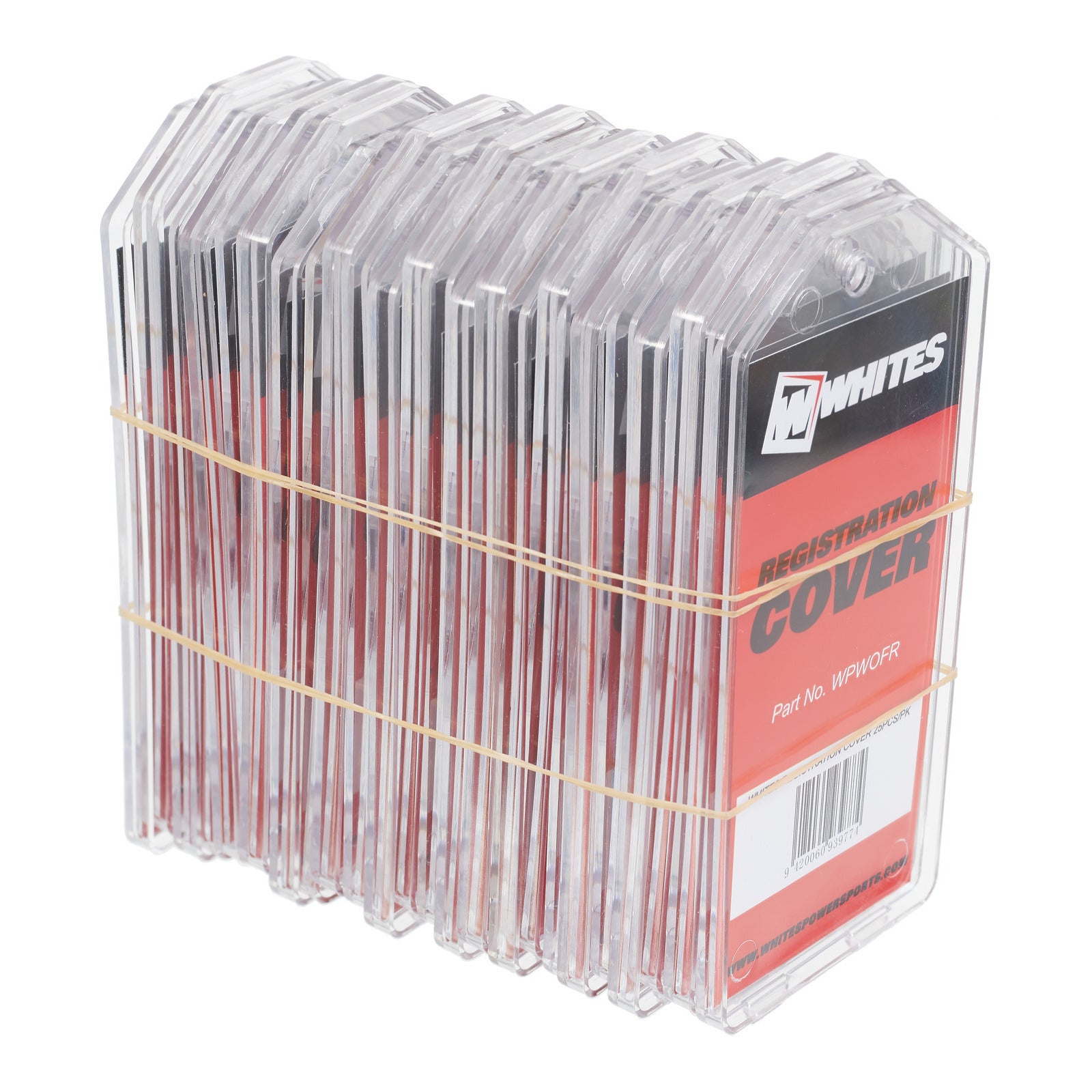 Whites Registration Cover - 25 pieces